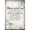 Dexsa Thank You God For Dogs Inspirational Wood Plaque 6 inches x 9 inches